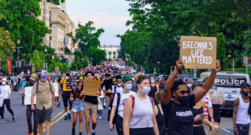 Protest of Black Lives Matter