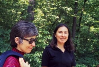 LewontinLevins | MR Onlinenbsp | Mary Jane Lewontin left and Rosario Morales wife of Dick Levins Vermont 1973 Photo by Stuart Newman | MR Online