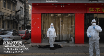 NYTWHOChina | MR Onlinenbsp | The New York Times 11220 accused WHO | MR Online