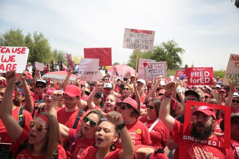 #RedForEd Arizona Teachers' Strike Rally
