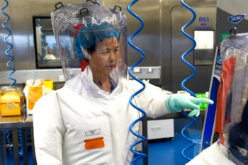 ResearcherDrShiZhengli | MR Onlinenbsp | Researcher Dr Shi Zhengli is pictured carrying out research at a lab in the Wuhan Institute of Virolog Feb 23 2017 | MR Online