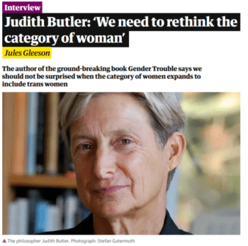 GuardianButler | MR Onlinenbsp | The Guardian 9721 said that a section of an interview with philosopher Judith Butler was cut out of fear of misleading readers | MR Online