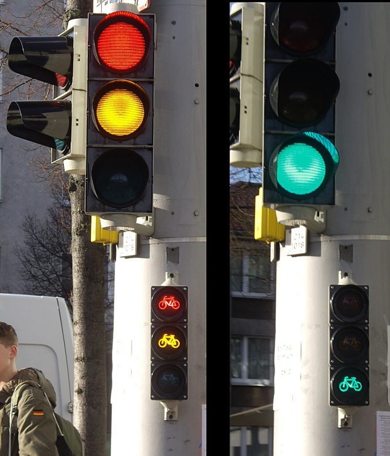 Traffic light in Germany